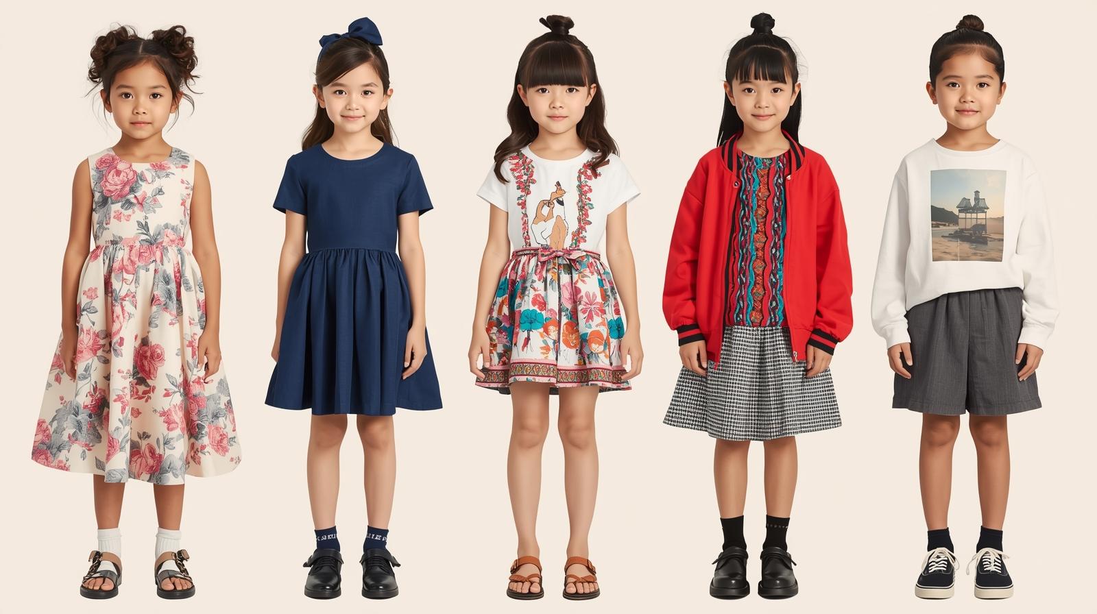 ไอเดียแต่งตัวลูกสาวสุดคิ้วท์! 5 ลุคเสื้อผ้าเด็กหญิง ใส่สบาย น่ารักสมวัย